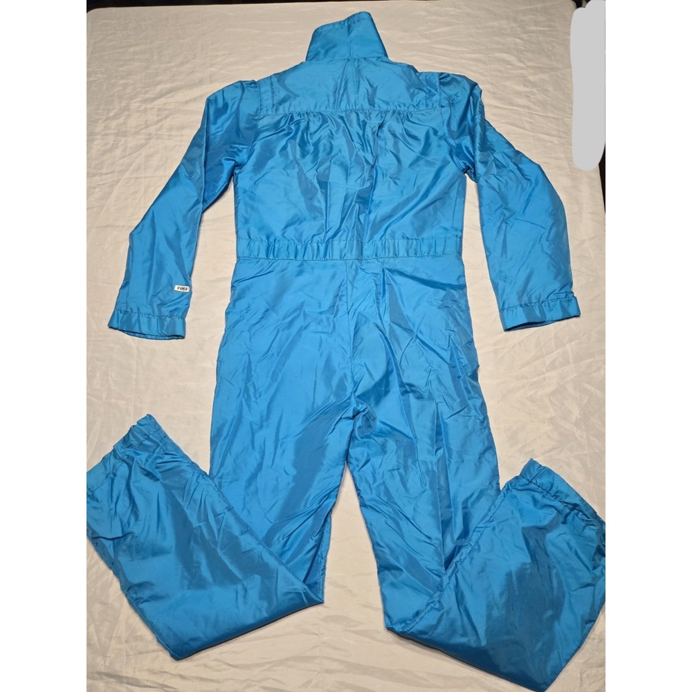 Womens Fera Ski Suit One Piece Snowsuit Snow Bib Jumpsuit Retro Onsie vintage 10 - Picture 11 of 12